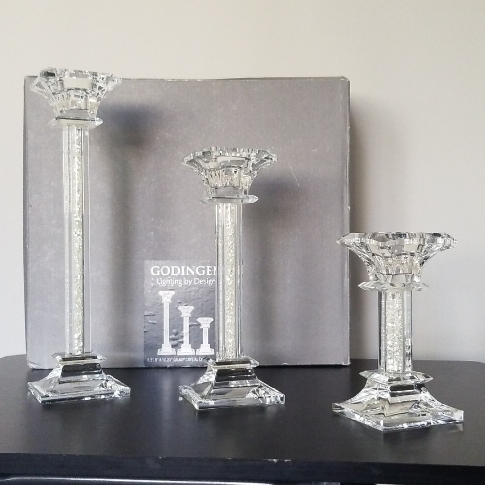 Crystal Candlesticks